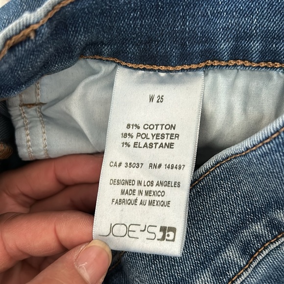 Joes Jeans High Rise Slim Cigarette Ankle Jeans in Wilbur Wash - Picture 10 of 12